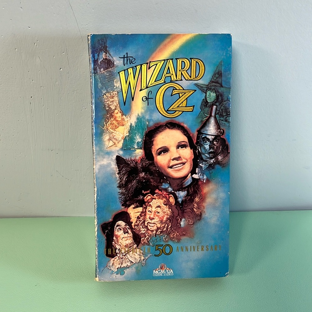 The Wizard of Oz VHS 1939-1989, 50th Anniversary with Booklet Limited Edition